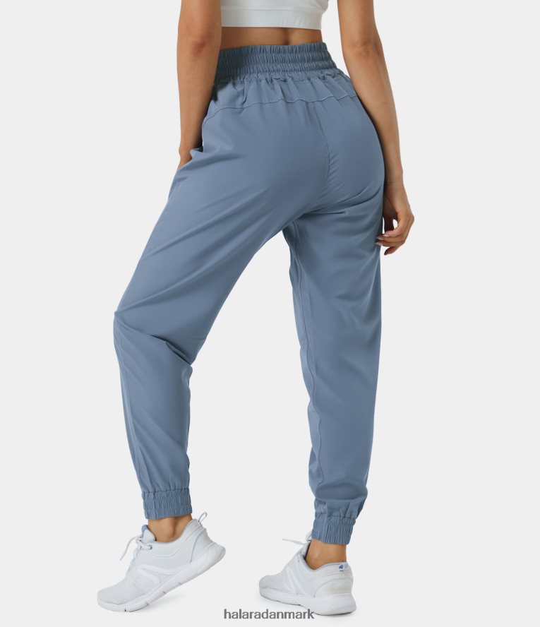 aktivt tøj dk Halara Kvinder afslappede joggers med høj talje, elastisk linning troposfæren TH606J7