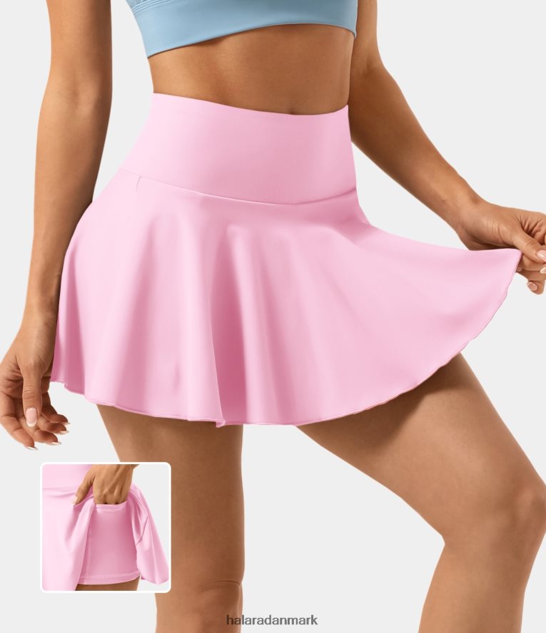 aktivt tøj dk Halara Kvinder hverdags softlyzero luftig 2-i-1 cool touch golfnederdel - vidunderlig næsegrus TH606J518