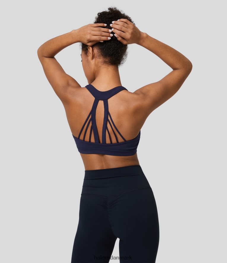 aktivt tøj dk Halara Kvinder speedwave medium støtte rygløs hurtigtørrende sports-bh anelse TH606J1582